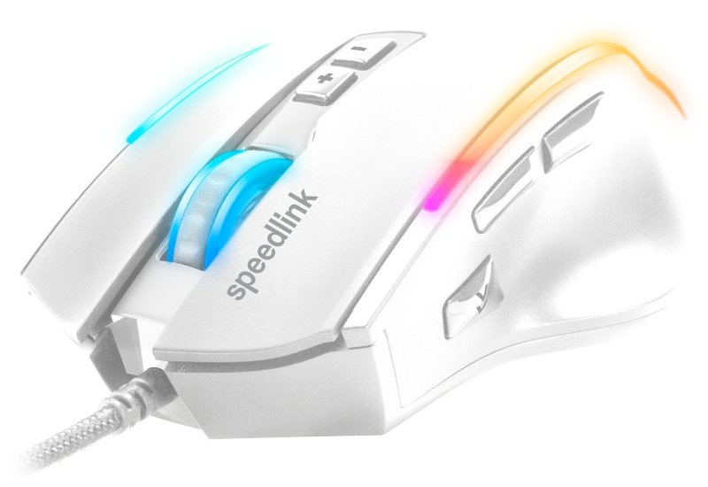 Speedlink Decus Nx Rgb Gaming Mouse, White