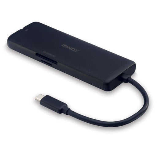 EAN 4002888433587 - Lindy 43358 base para portátil y replicador de puertos Alámbrico USB 3.2 Gen 1 (3.1 Gen 1) Type-C Negro imagen 2