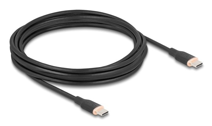 Delock Usb 2.0 Cable Usb Typ-C St > St Pd 3.0 60w 4m Schwarz