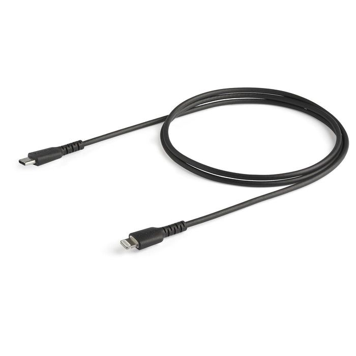 Startech.Com Cable De 1m Lightning A Usb-C - Certificado Mfi - Adaptador Usb A Lightning - Negro, Negro, Usb C, Lightning, 1 M, Macho, Macho