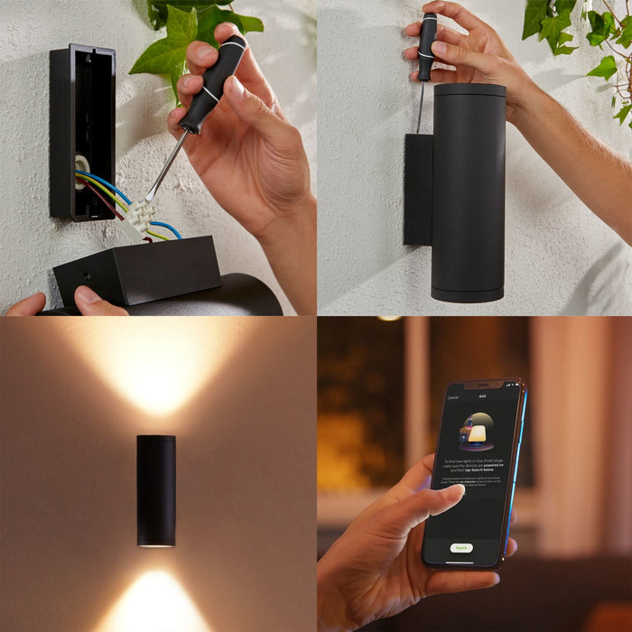 EAN 8718696174371 - Philips Hue White and Color ambiance 1746330P7 Aplique de pared para exterior Bluetooth/Zigbee 8 W imagen 9