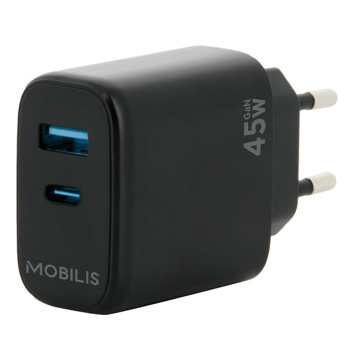 EAN 3700992530413 - Mobilis 001363 cargador de dispositivo móvil Universal Negro Corriente alterna Auto imagen 1