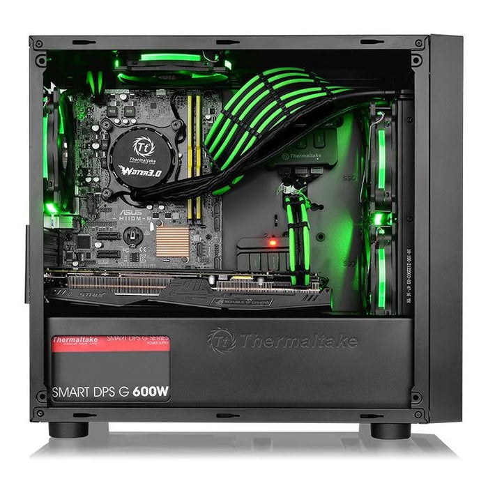 EAN 4711246870901 - Thermaltake Versa H17 Window Micro Torre Negro imagen 19