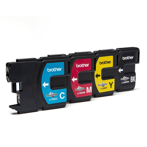 EAN 5014047561023 - Brother LC980VALBP cartucho de tinta 4 pieza(s) Original Negro, Cian, Magenta, Amarillo imagen 2