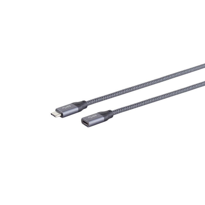 S-Impuls Usb-C Alargador Cable 3.2 Gen. 2 Pro 1,0m
