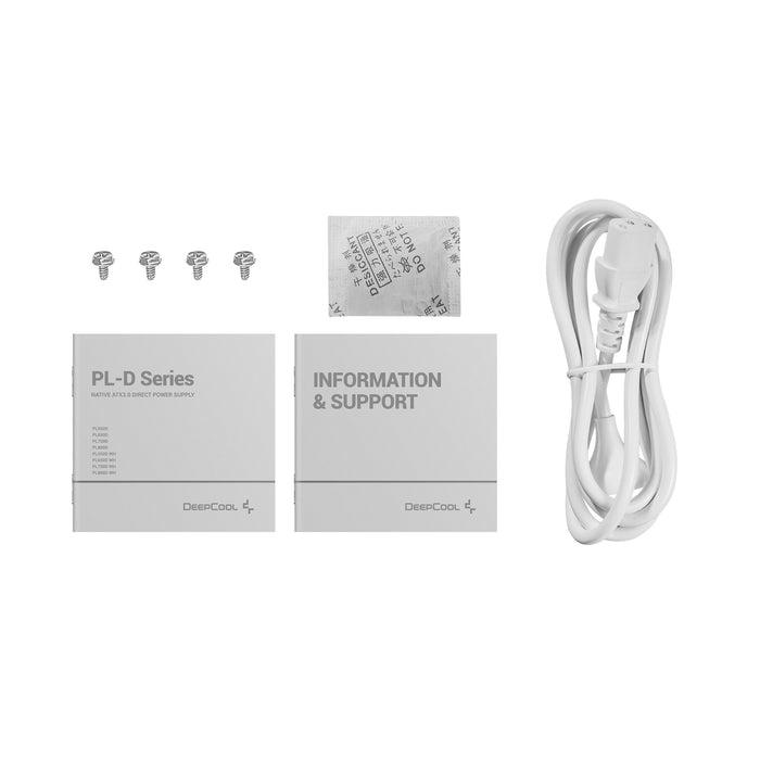 EAN 6933412721437 - DeepCool PL750D WH unidad de fuente de alimentación 750 W 20+4 pin ATX ATX Blanco imagen 8