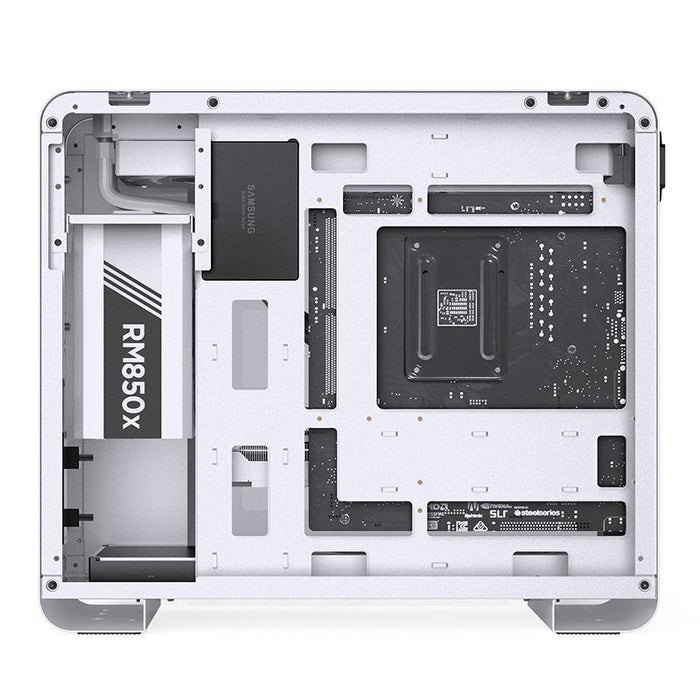 Jonsbo U4 Mini Micro-Atx-Gehäuse, Temperojo Glass - Blanco