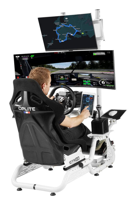Oplite Stream Deck Arm R8/S8 Para Cockpit White Retail
