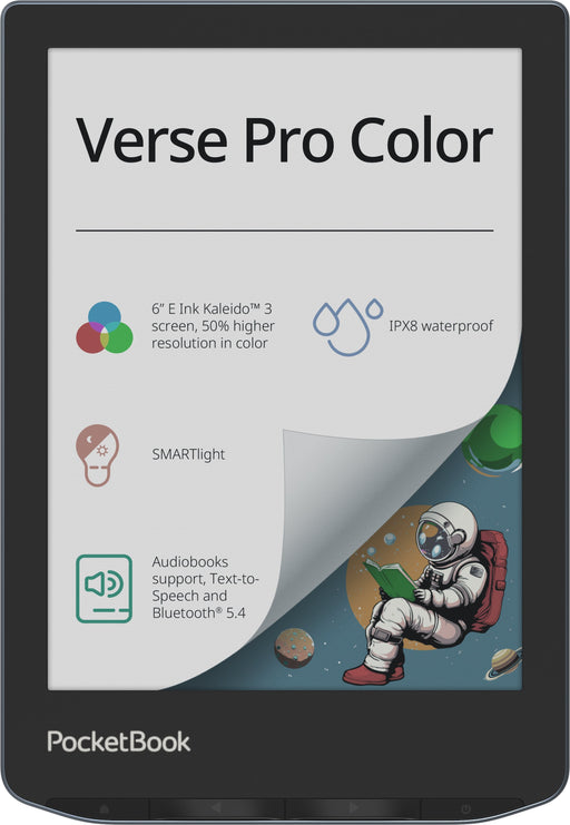 EAN 7640152097270 - PocketBook Verse Pro Color lectore de e-book Pantalla táctil 16 GB Wifi Negro, Azul imagen 1