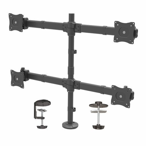 EAN 0065030867795 - StarTech.com ARMQUAD soporte para monitor 68,6 cm (27") Negro imagen 1