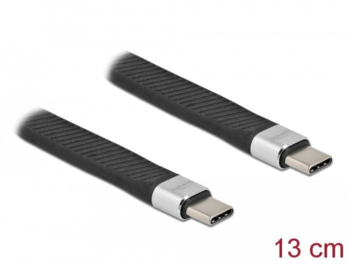 Delock Usb2 Fpc Usb Type-C > Usb Type-C 13 Cm Pd 5a E-Marker