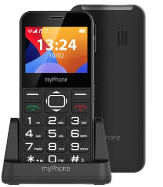 EAN 5902983617709 - myPhone Halo 3 5,87 cm (2.31") 86 g Negro Teléfono para personas mayores imagen 1