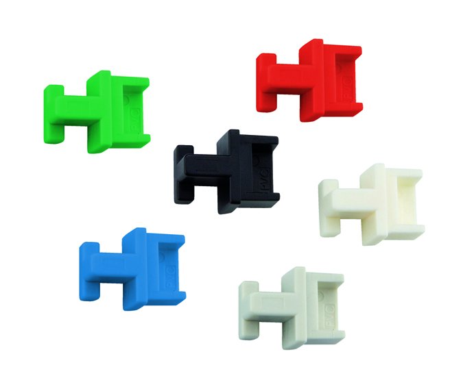 EAN 4018359285821 - Telegärtner H00030C0014 abrazadera para cable Rojo 100 pieza(s) imagen 2