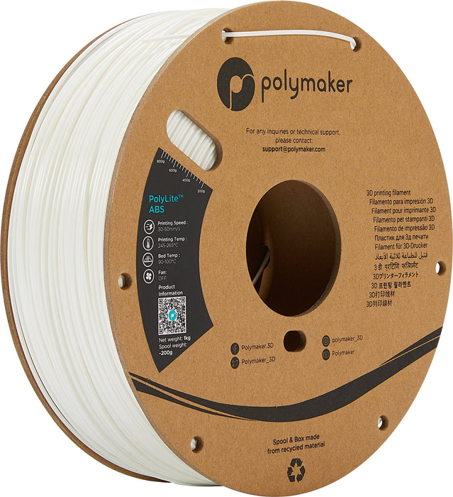 Abs 1,75mm Blanco 1kg