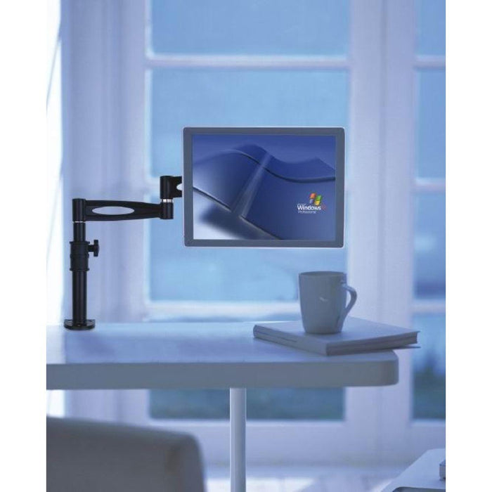 Soporte De Escritorio Giratorio Techly Ica-Lcd 502bk Para Monitores Lcd De 13-27" Hasta 6kg