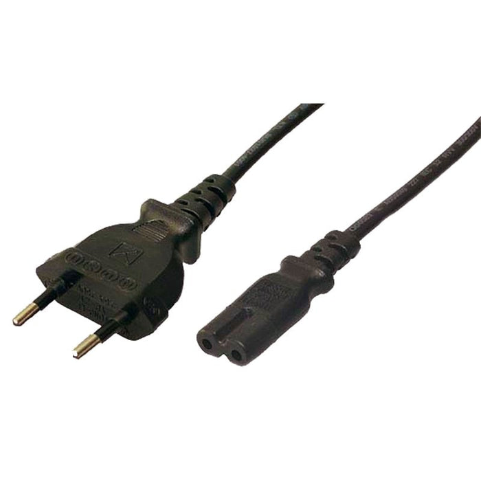 Logilink Cable Alimentacion Tipo C7 Euro8 1.8m Negro Cp092