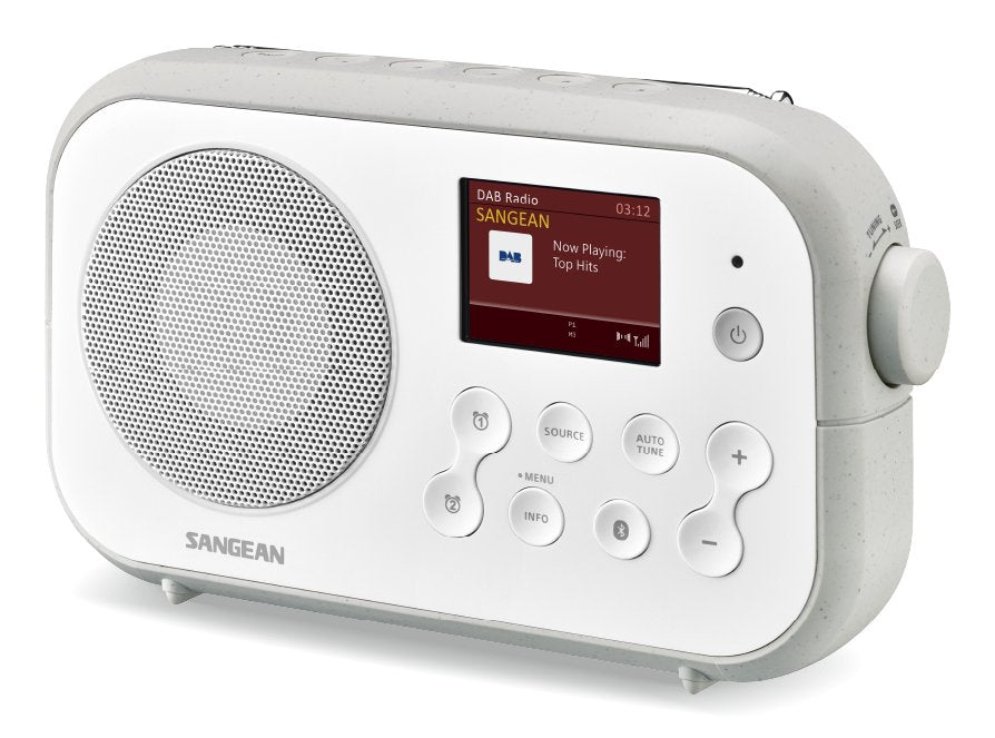 EAN 4711317995311 - Sangean DPR-42BT Portátil Analógico y digital Gris, Blanco imagen 2
