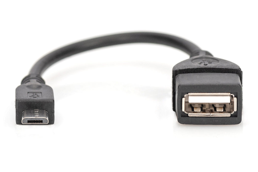 EAN 4016032324027 - Digitus AK-300309-002-S cable USB USB 2.0 0,2 m USB A Negro imagen 2