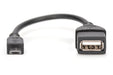 EAN 4016032324027 - Digitus AK-300309-002-S cable USB USB 2.0 0,2 m USB A Negro imagen 2