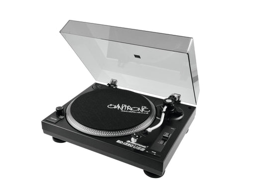 EAN 4026397356083 - Omnitronic BD-1390 Tocadiscos de tracción por correa portátil Negro imagen 2