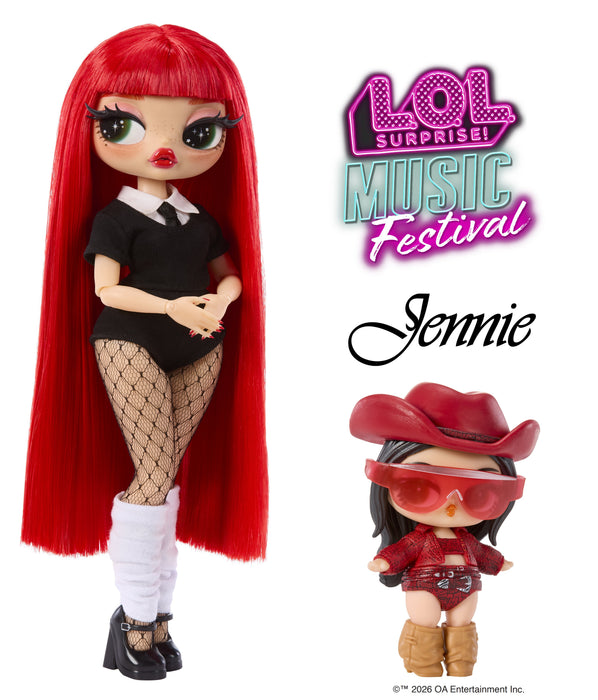 Muñeca Jennie Music Festival O.M.G. L.O.L. Surprise