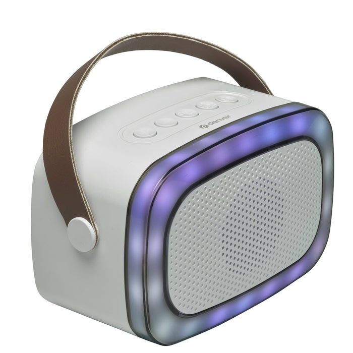 EAN 5706751071195 - Denver BTM-610 altavoz portátil o de fiesta Blanco 10 W imagen 3