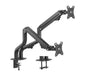 EAN 8716309126106 - Gembird MA-DA2-02 soporte para monitor 81,3 cm (32") Escritorio Negro imagen 2