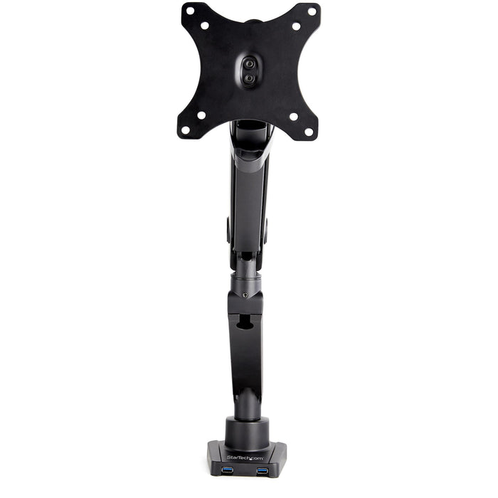 EAN 0065030888356 - StarTech.com ARMSLIM2USB3 soporte para monitor 86,4 cm (34") Escritorio Negro imagen 5