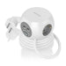 EAN 8436574709445 - AISENS ASPS-2A2C04-W base múltiple 1,4 m 3 salidas AC Interior imagen 2