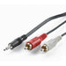 EAN 7611990146222 - VALUE 3.5mm (M) - Cinch (2x M) Cable 1.5 m cable de audio 1,5 m 3,5mm 2 x RCA Negro imagen 1