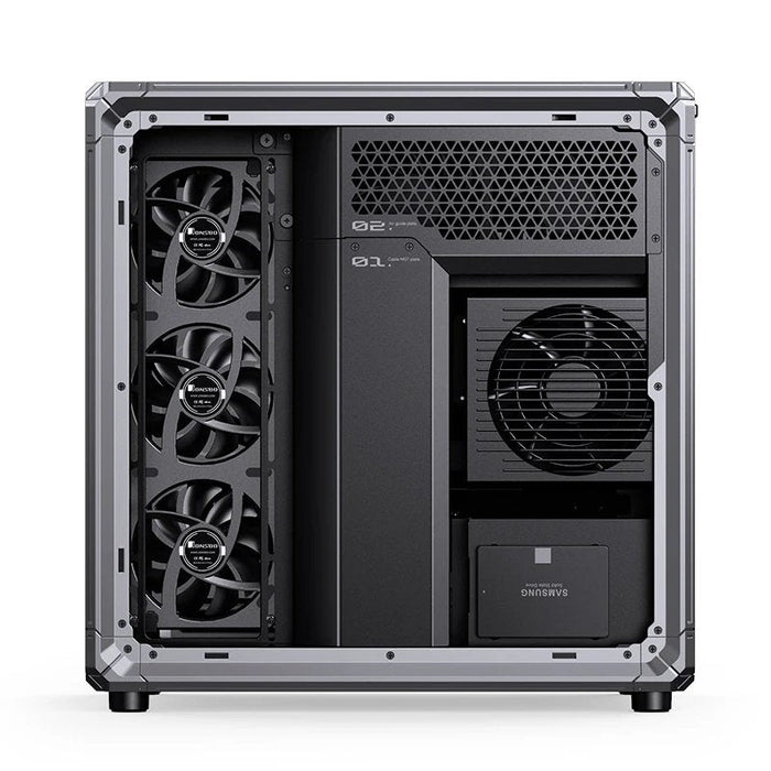 Jonsbo X400 Pc Carcasa, Midi-Tower, Atx, Tempered Glass - Gris