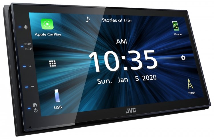 Jvc Kw-M560bt Car Media Receiver Black 200 W Bluetooth