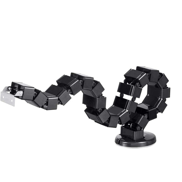 Techly Gestión De Cables Flexible, 1,3 M, 67x35 Mm, Negro Iswt-Can-6735