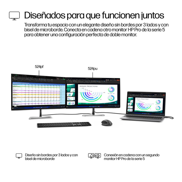 EAN 5715063749364 - HP Series 5 Pro 524pu pantalla para PC 60,5 cm (23.8") 1920 x 1080 Pixeles Full HD LCD Negro imagen 7