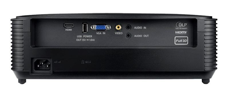 EAN 5055387665323 - Optoma S336 Proyector de alcance estándar 4000 lúmenes ANSI DLP SVGA (800x600) 3D Negro imagen 6