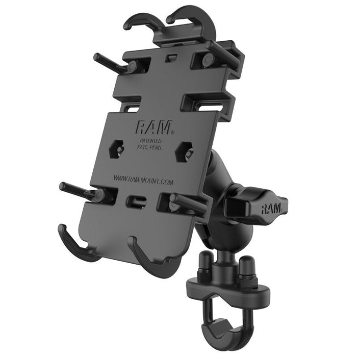 Ram Mounts Quick-Grip Soporte Pasivo Teléfono Móvil/Smartphone, Navegante Negro