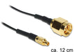 EAN 4043619884711 - DeLOCK 88471 cable coaxial 0,12 m MMCX SMA Oro, Negro imagen 1