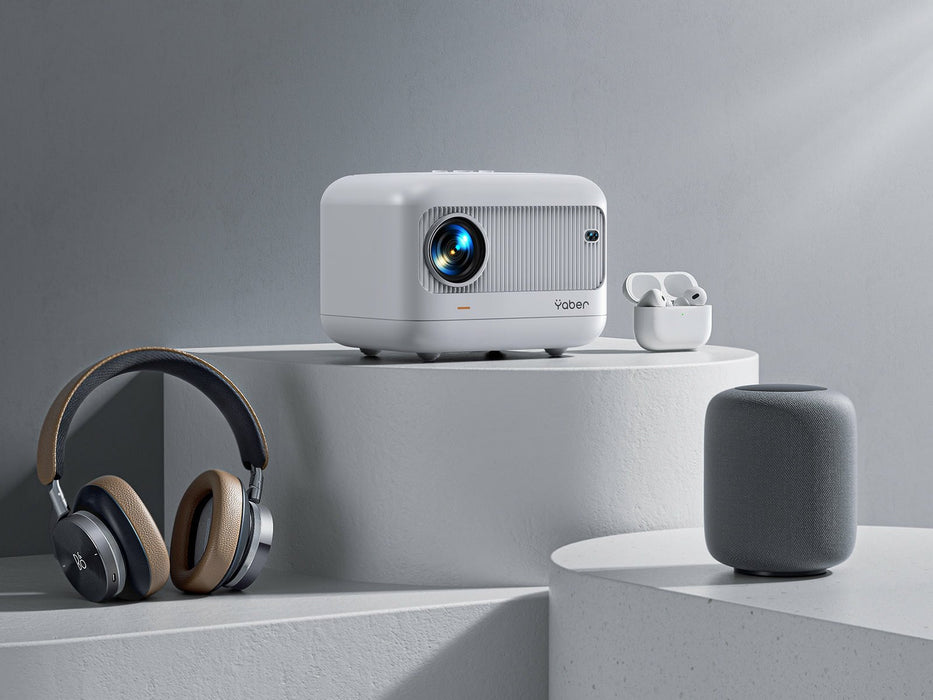 Proyector  Yaber L1 Smart Hd Wifi 6 Blanco