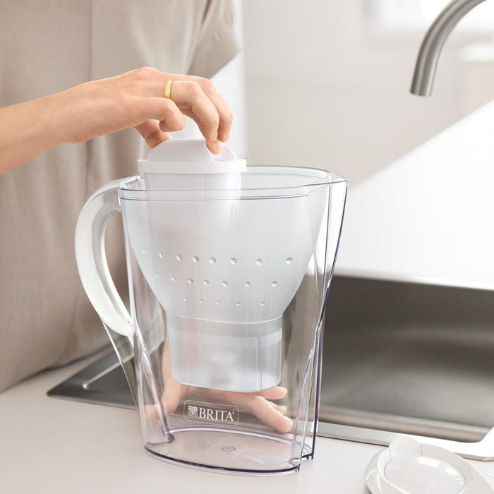 EAN 4006387124311 - Brita Marella Filtro para depósito de agua 2,4 L Transparente, Blanco imagen 4