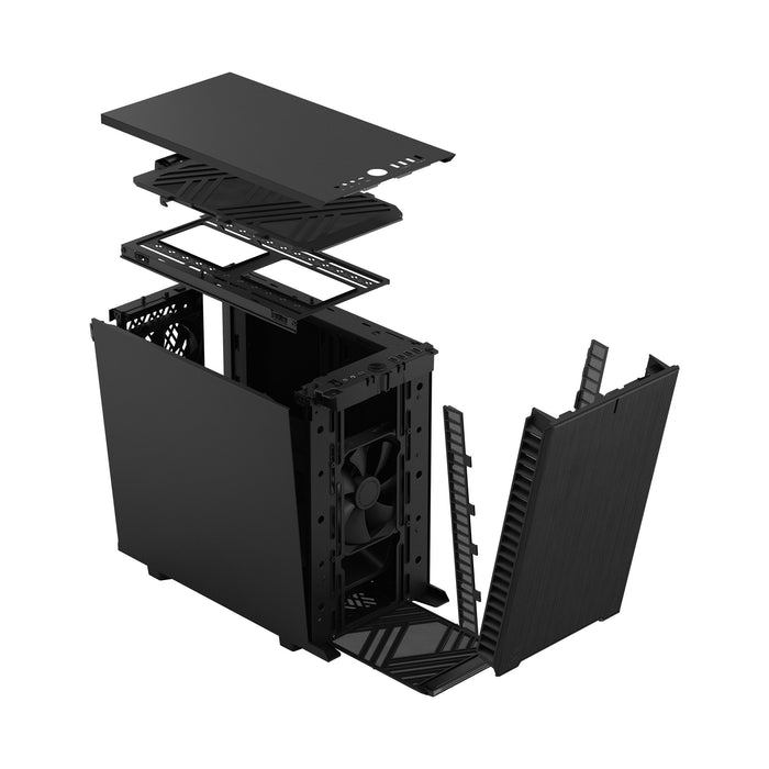 Caja Pc Fractal Design Define 7 Nano Black Solid, Fd-C-Def7n-01