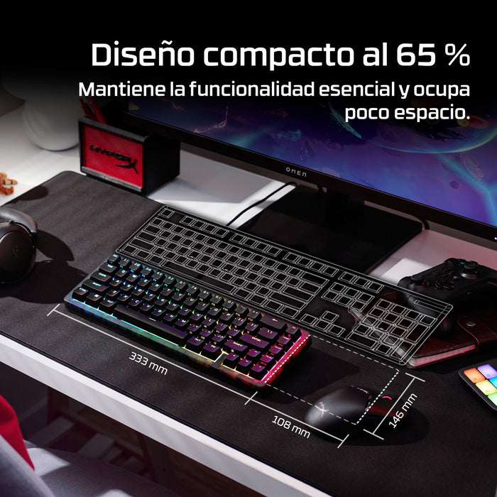 EAN 0199251353246 - HyperX Origins 2 65 Pro teclado Negro imagen 9