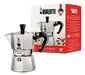 EAN 8006363011617 - Bialetti Moka Express Cafetera italiana 0,06 L Aluminio, Negro imagen 6