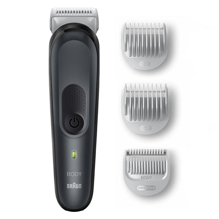 EAN 4210201417040 - Braun Series 3 BG3350 afeitadora corporal Negro, Gris imagen 1