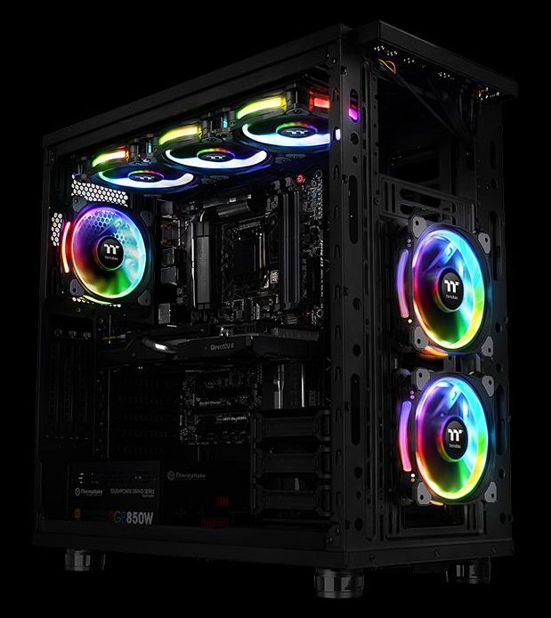 EAN 0841163067680 - Thermaltake CL-F056-PL14SW-A sistema de refrigeración para ordenador Carcasa del ordenador Ventilador 14  imagen 7