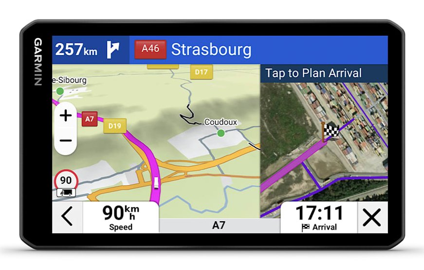 EAN 753759335373 - Garmin dēzl LGV720 navegador Fijo 17,6 cm (6.95") TFT Pantalla táctil 242 g Negro imagen 1