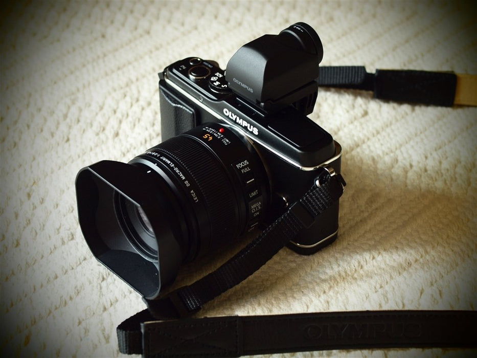 Objetivo Panasonic H-Es045  Slr Negro