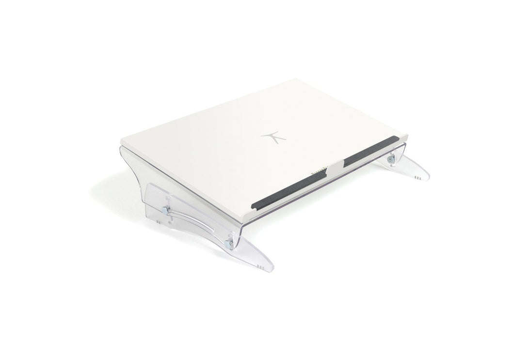 EAN 8717399998277 - BakkerElkhuizen FlexDesk 630N archivador Acrílico, Plástico, Caucho, Acero Transparente, Blanco imagen 1