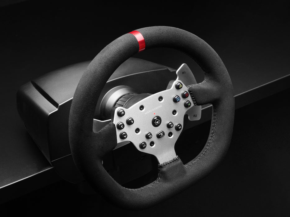 EAN 8435693109655 - Mars Gaming MWHRSX mando y volante Negro Volante + Pedales Analógico/Digital Android, PC, PlayStation 4,  imagen 8