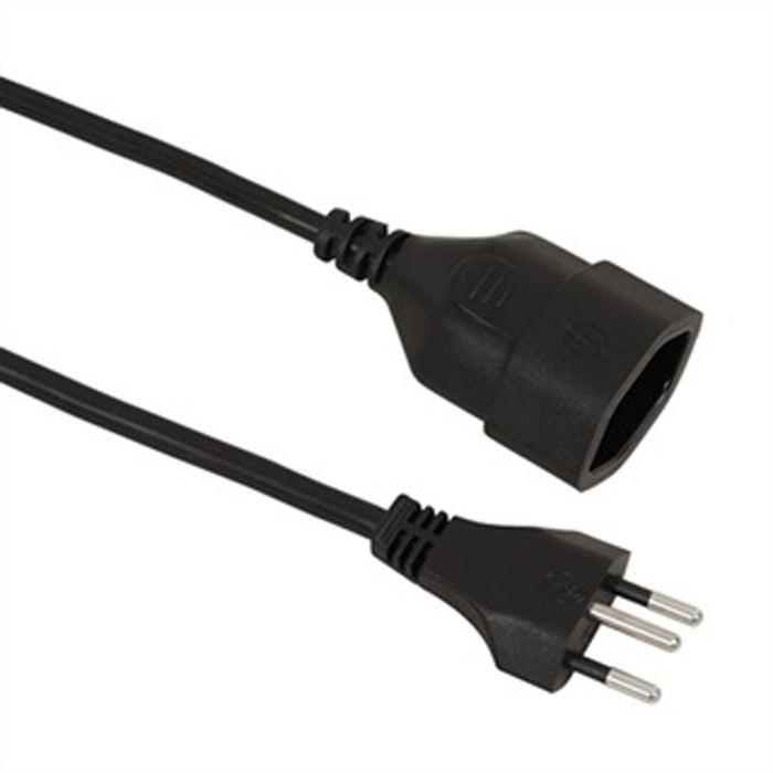 Value Verlngerungscable T12 T13, Schwarz, 10 M