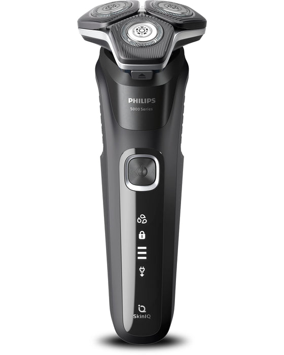 EAN 8720689008068 - Philips SHAVER Series 5000 S5898/25 afeitadora Máquina de afeitar de rotación Recortadora Negro imagen 2